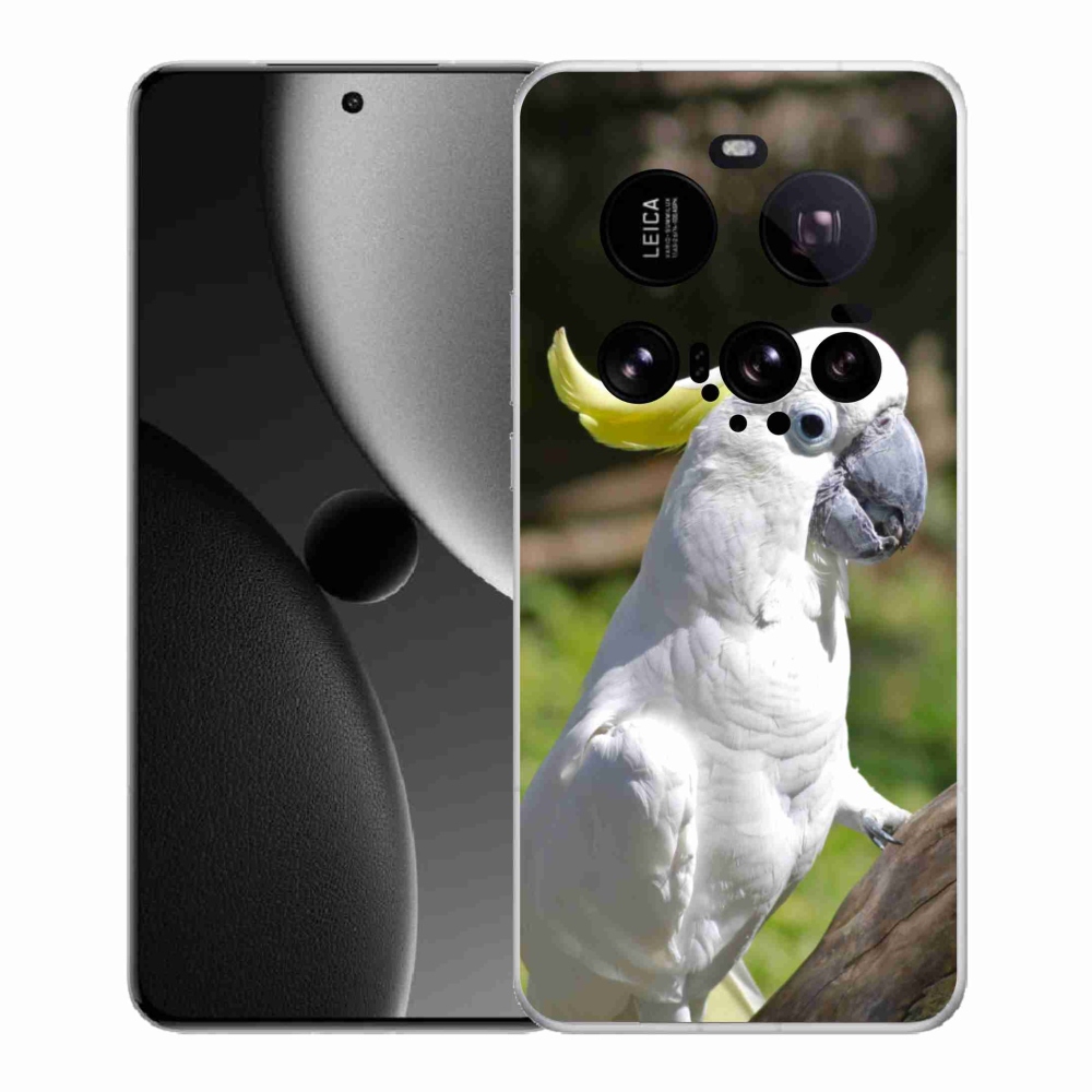 Gélový kryt mmCase na Xiaomi 15 Ultra - papagáj kakadu 2
