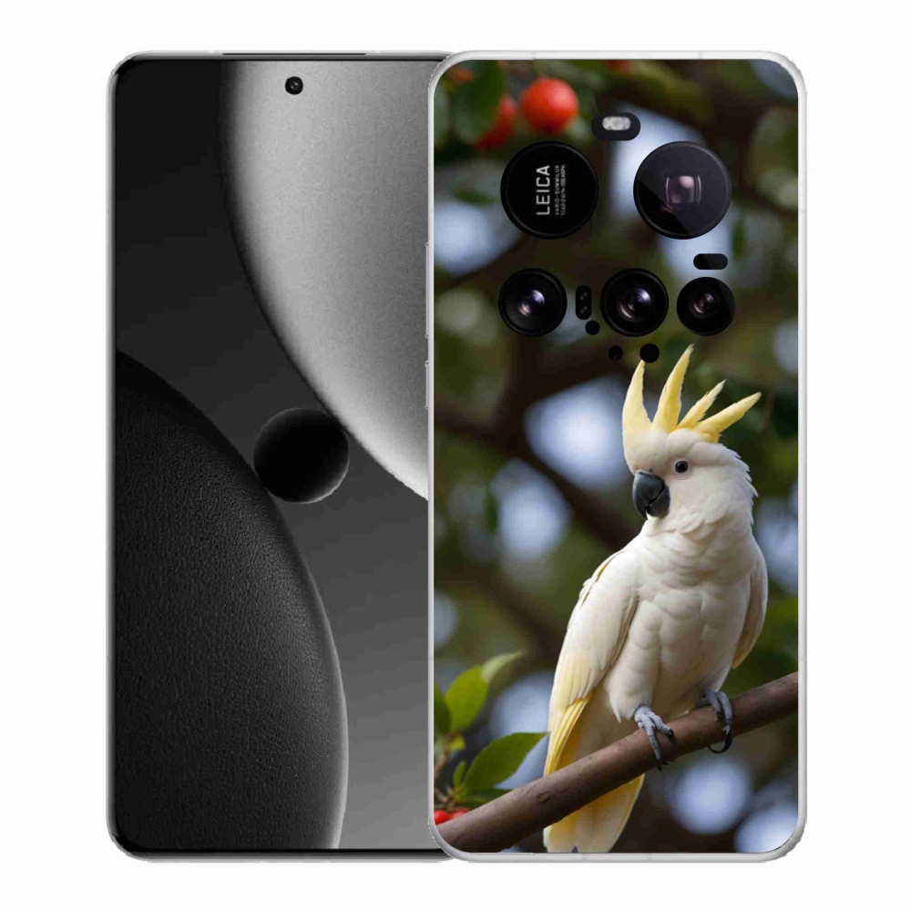 Gélový kryt mmCase na Xiaomi 15 Ultra - papagáj kakadu 3
