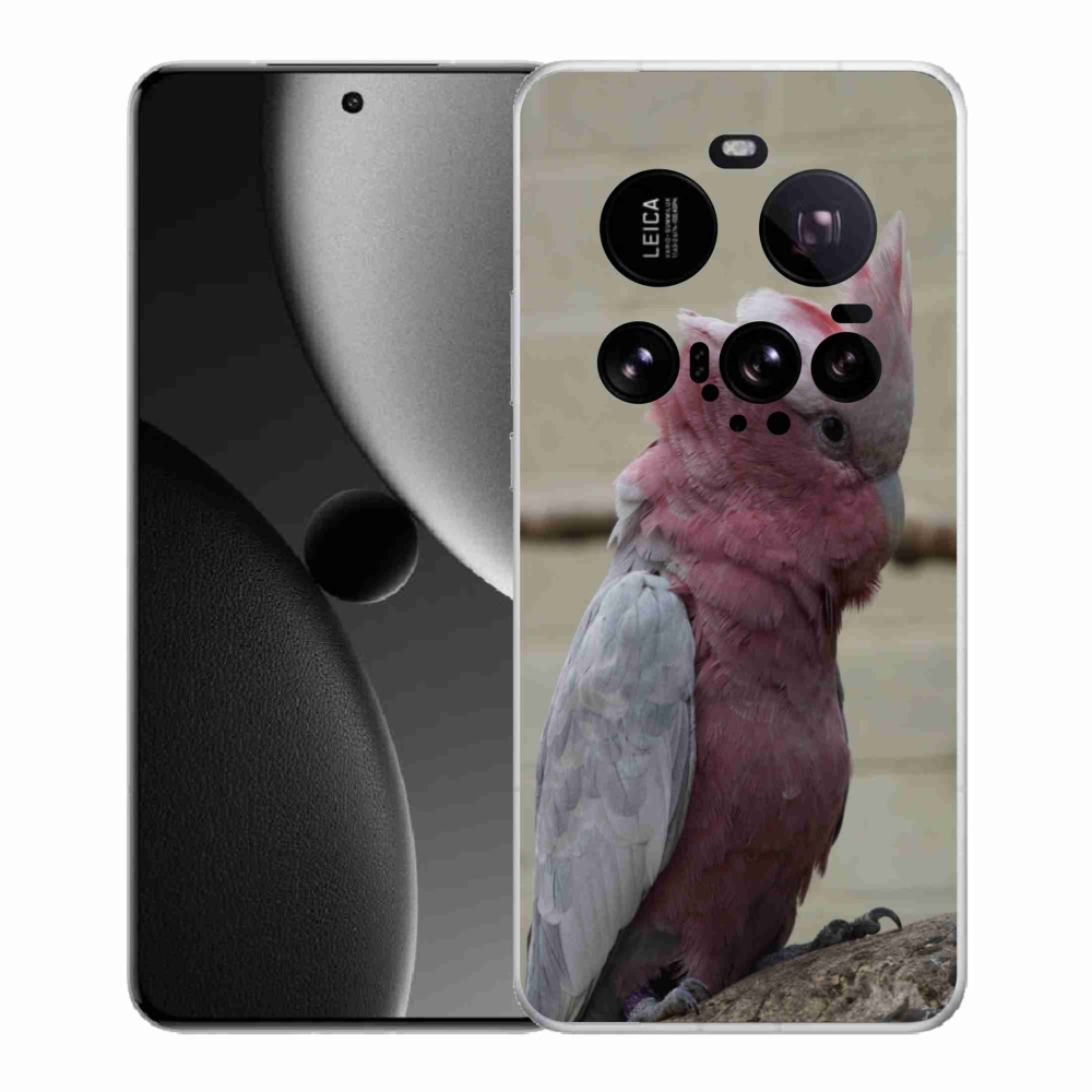 Gélový kryt mmCase na Xiaomi 15 Ultra - papagáj kakadu ružový
