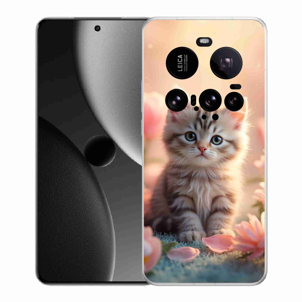 Gélový kryt mmCase na Xiaomi 15 Ultra - roztomilé mačiatko 8