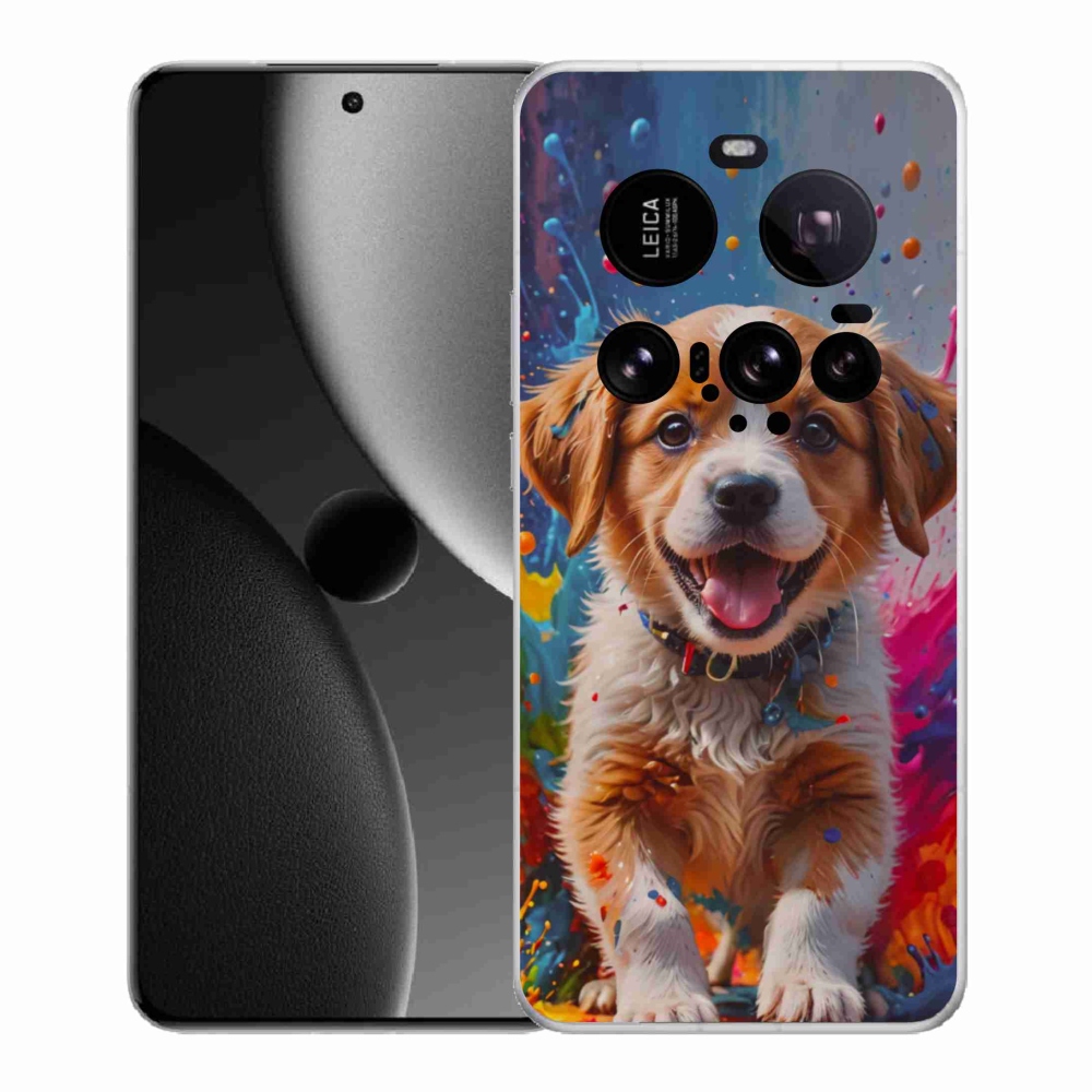 Gélový kryt mmCase na Xiaomi 15 Ultra - roztomilé šteňa 3