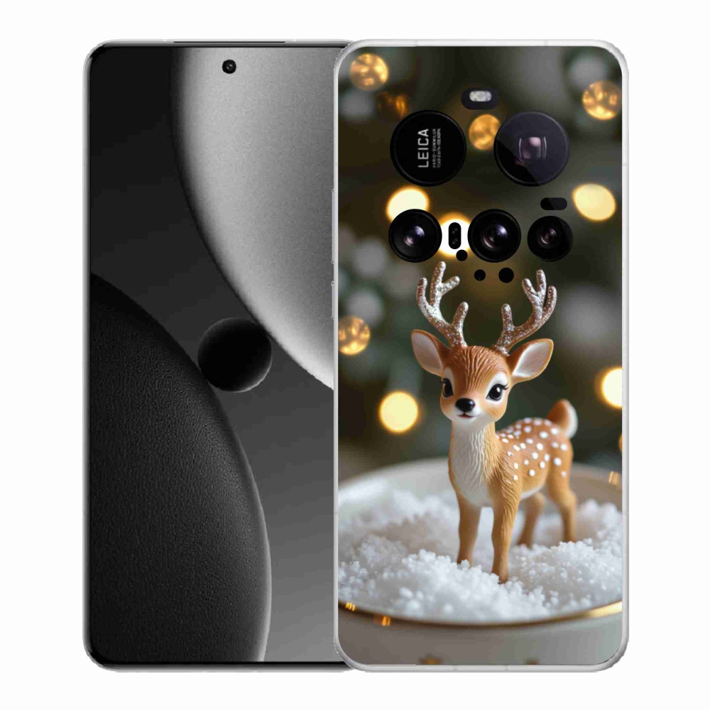 Gélový kryt mmCase na Xiaomi 15 Ultra - roztomilý vianočný jeleň