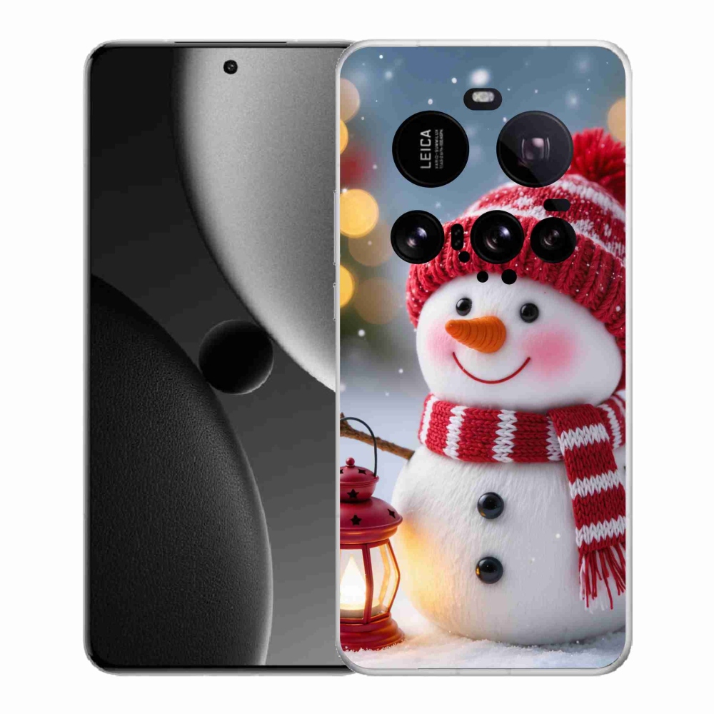 Gélový kryt mmCase na Xiaomi 15 Ultra - snehuliak 2