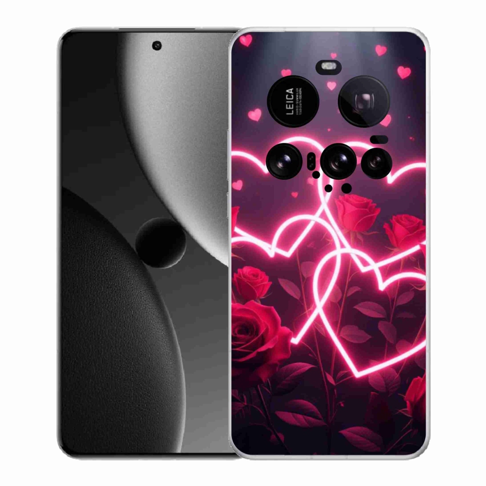 Gélový kryt mmCase na Xiaomi 15 Ultra - srdce lásky