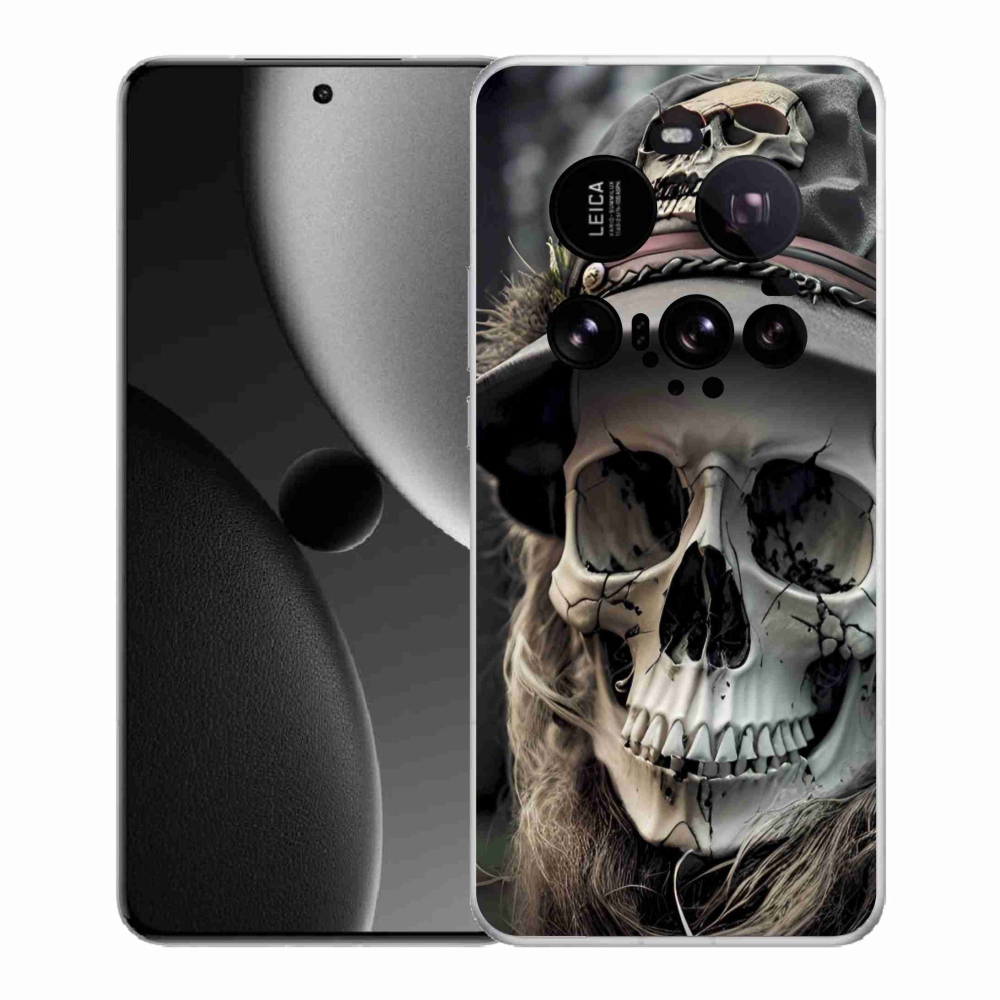 Gélový kryt mmCase na Xiaomi 15 Ultra - temná lebka