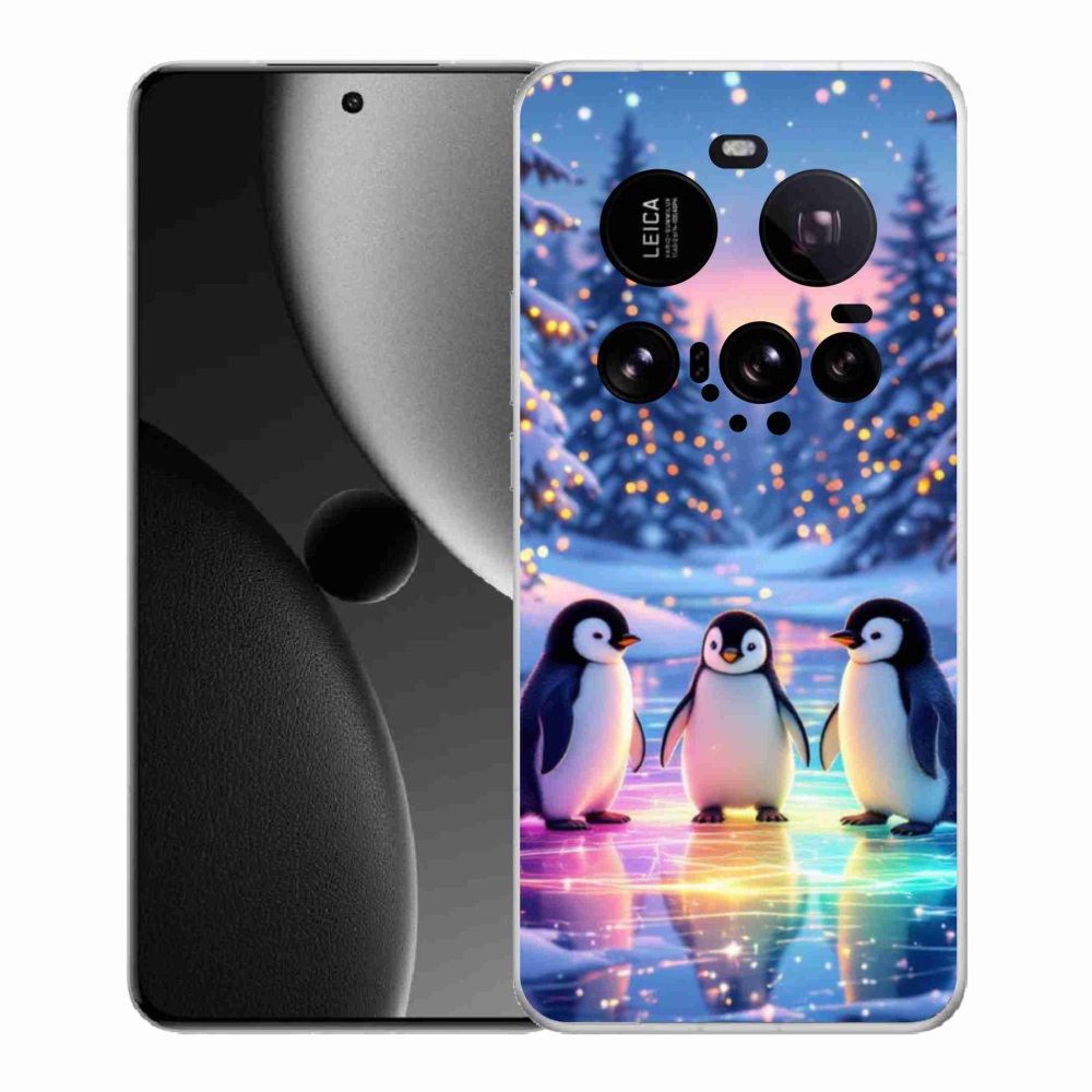 Gélový kryt mmCase na Xiaomi 15 Ultra - tučniaky