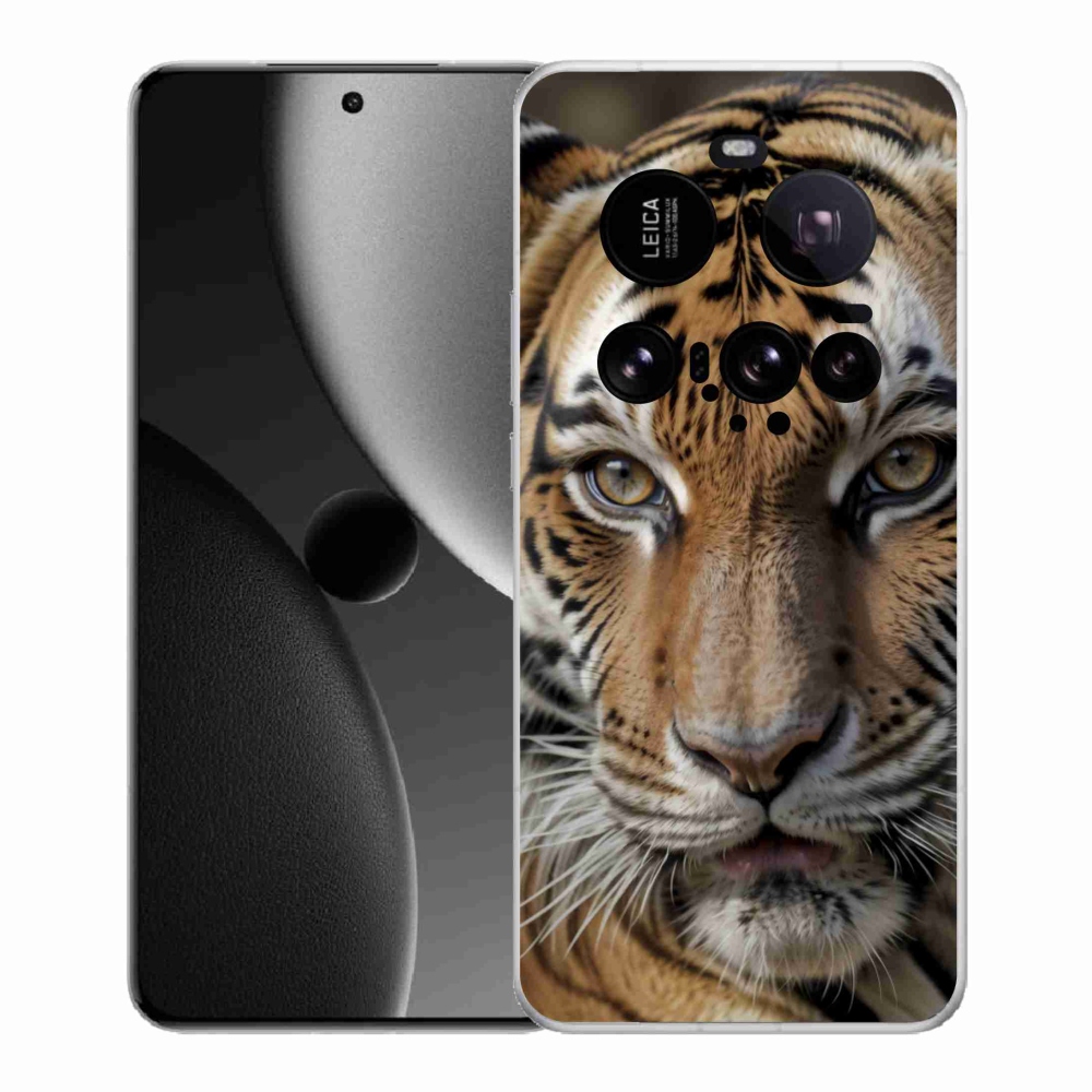 Gélový kryt mmCase na Xiaomi 15 Ultra - tigrie pohľad