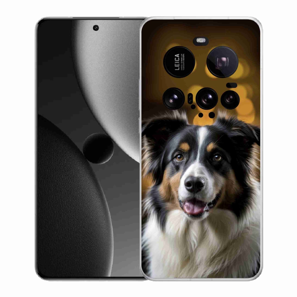 Gélový kryt mmCase na Xiaomi 15 Ultra - usmievavý austrálsky ovčiak