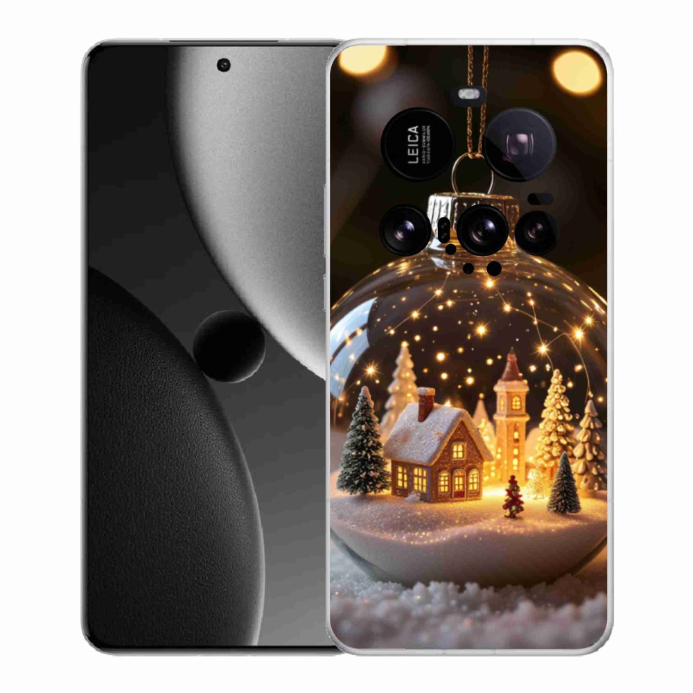 Gélový kryt mmCase na Xiaomi 15 Ultra - vianočné gule 3