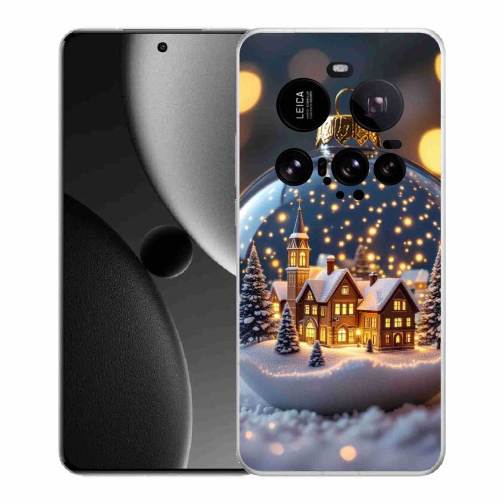 Gélový kryt mmCase na Xiaomi 15 Ultra - vianočné gule 4