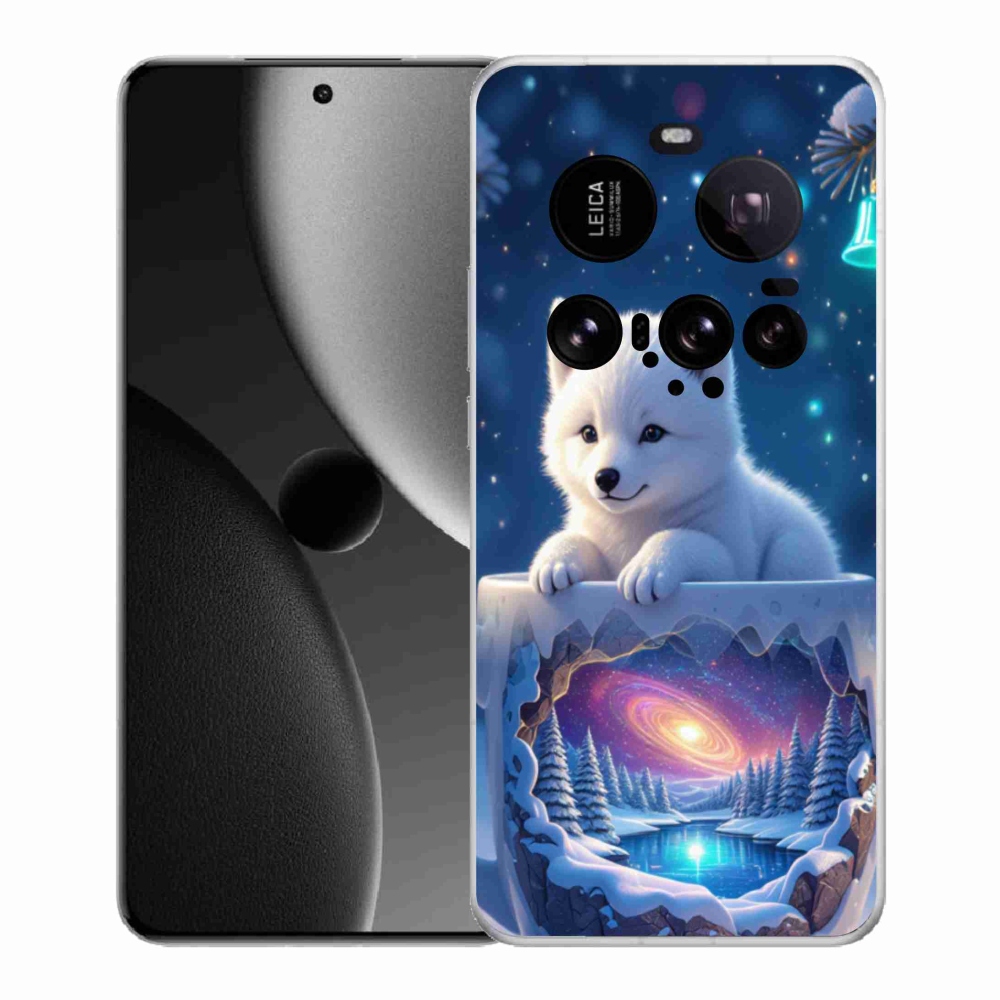 Gélový kryt mmCase na Xiaomi 15 Ultra - vianočné šteňa