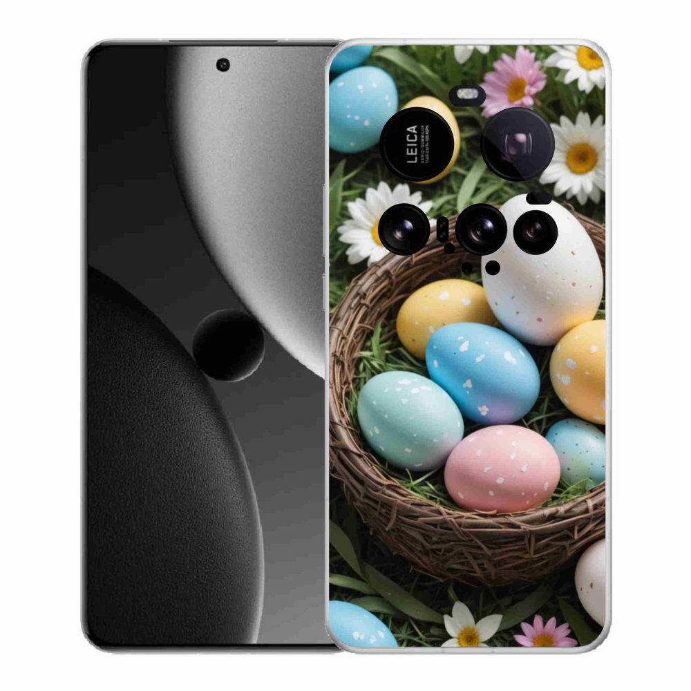 Gélový kryt mmCase na Xiaomi 15 Ultra - veľkonočné vajíčka 2