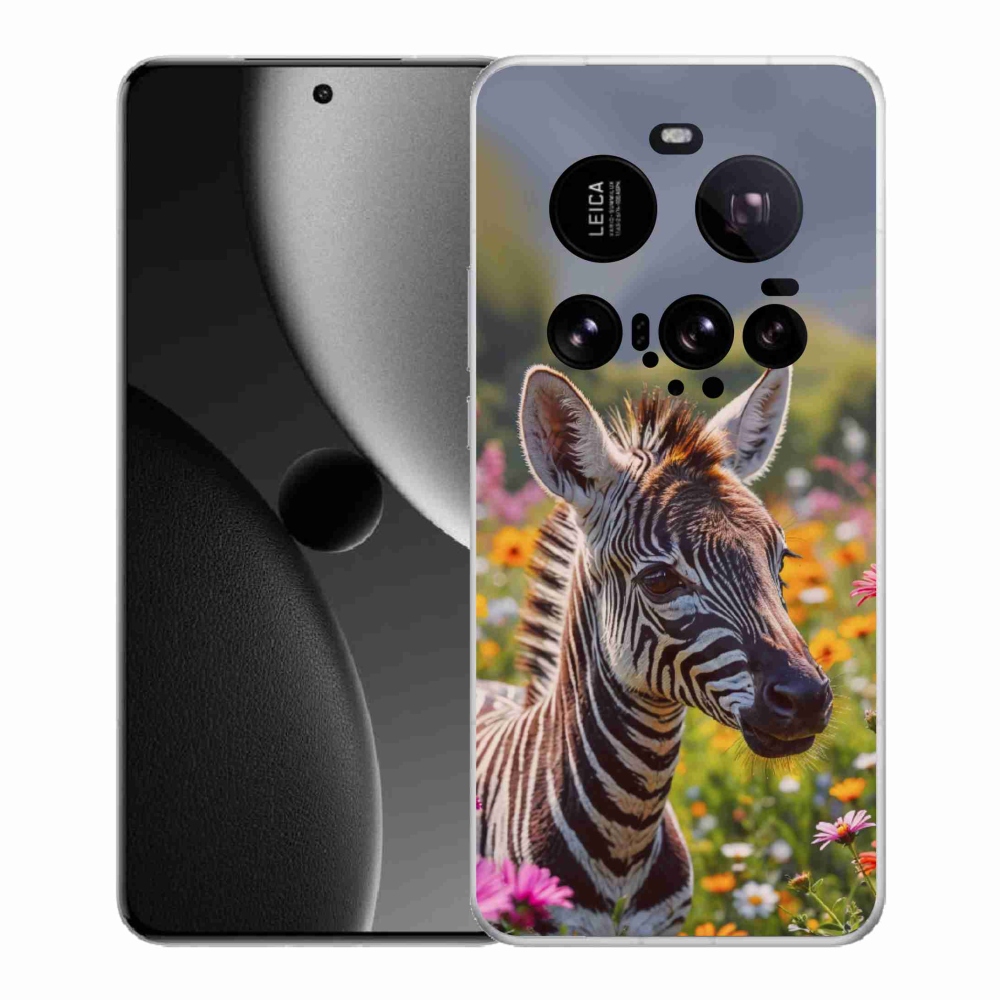 Gélový kryt mmCase na Xiaomi 15 Ultra - zebra na lúke