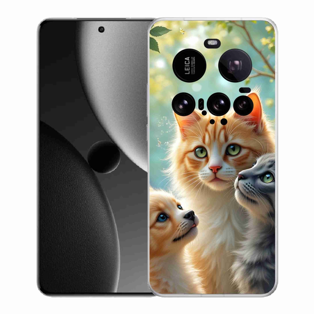 Gélový kryt mmCase na Xiaomi 15 Ultra - zvieracie priateľstvo 2