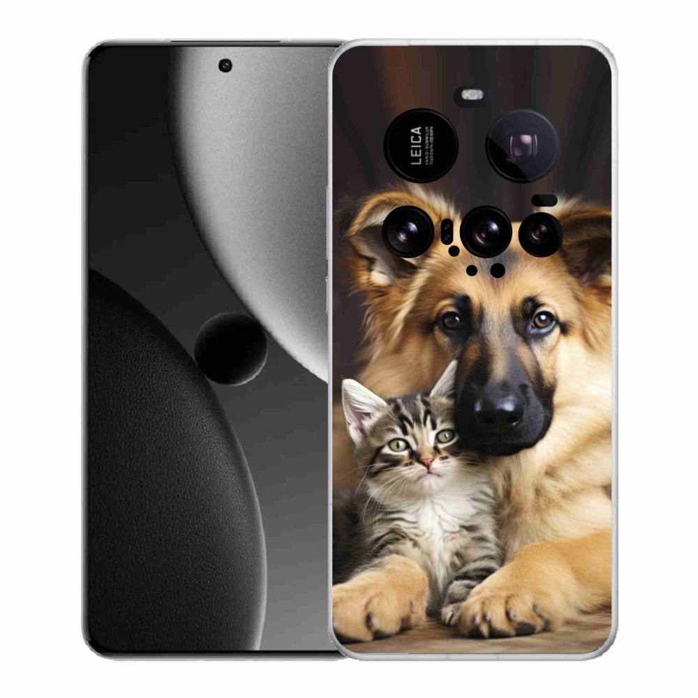 Gélový kryt mmCase na Xiaomi 15 Ultra - zvieracie priateľstvo
