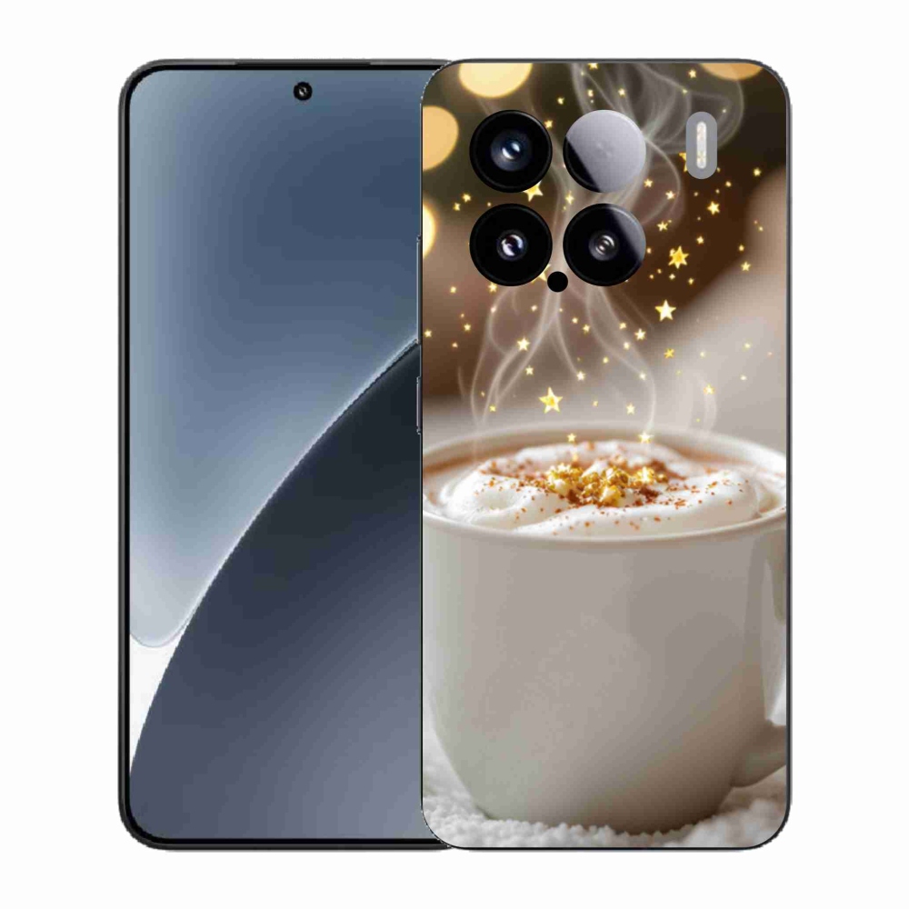 Gélový kryt mmCase na Xiaomi 15 - vianočný horúci nápoj