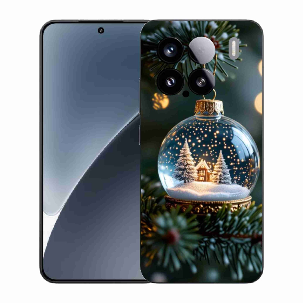 Gélový kryt mmCase na Xiaomi 15 - vianočné gule 2