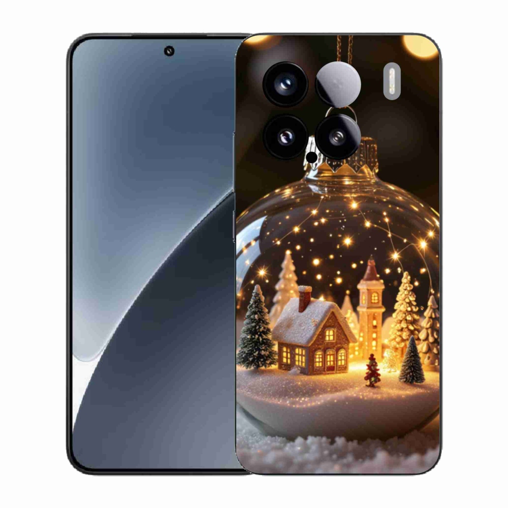 Gélový kryt mmCase na Xiaomi 15 - vianočné gule 3