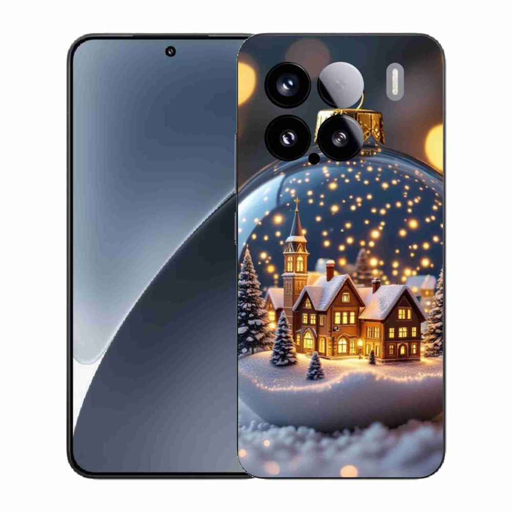 Gélový kryt mmCase na Xiaomi 15 - vianočné gule 4