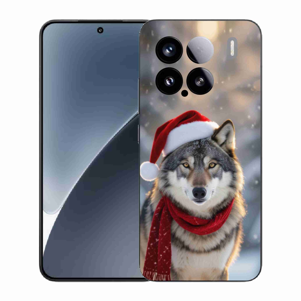 Gélový kryt mmCase na Xiaomi 15 - vianočný vlk