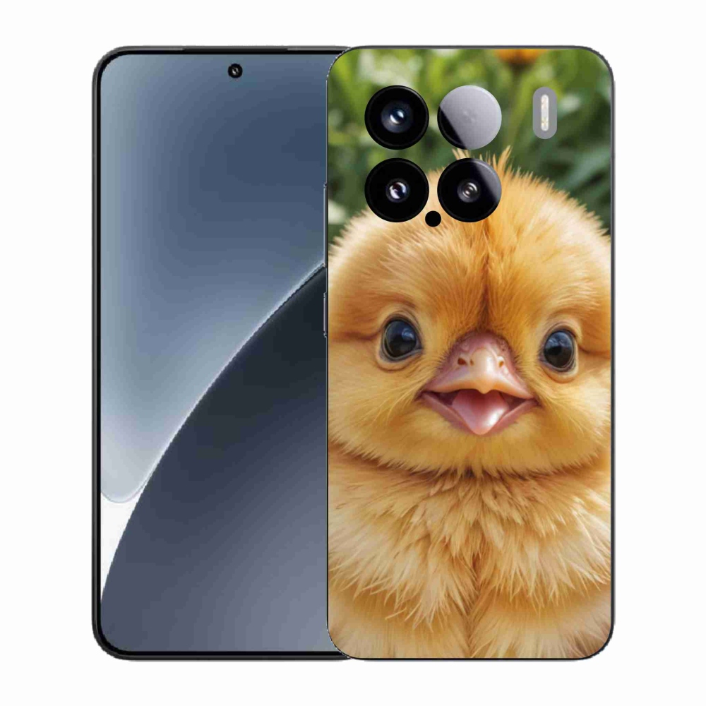 Gélový kryt mmCase na Xiaomi 15 - veselé kuriatko