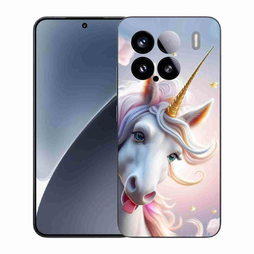 Gélový kryt mmCase na Xiaomi 15 - veselý jednorožec