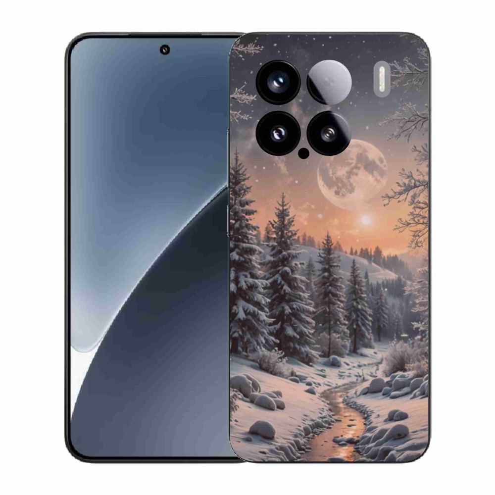 Gélový kryt mmCase na Xiaomi 15 - zimná krajina 2