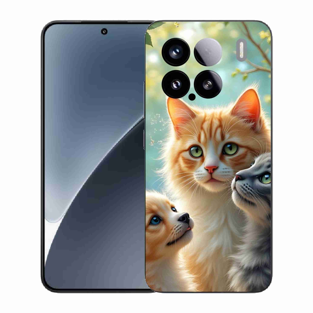 Gélový kryt mmCase na Xiaomi 15 - zvieracie priateľstvo 2