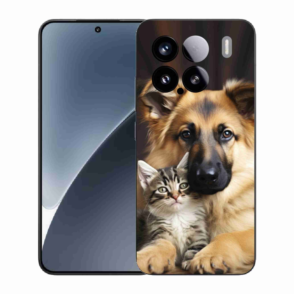 Gélový kryt mmCase na Xiaomi 15 - zvieracie priateľstvo