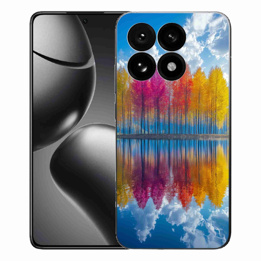 Gélový kryt mmCase na Xiaomi 15T - farebné stromy