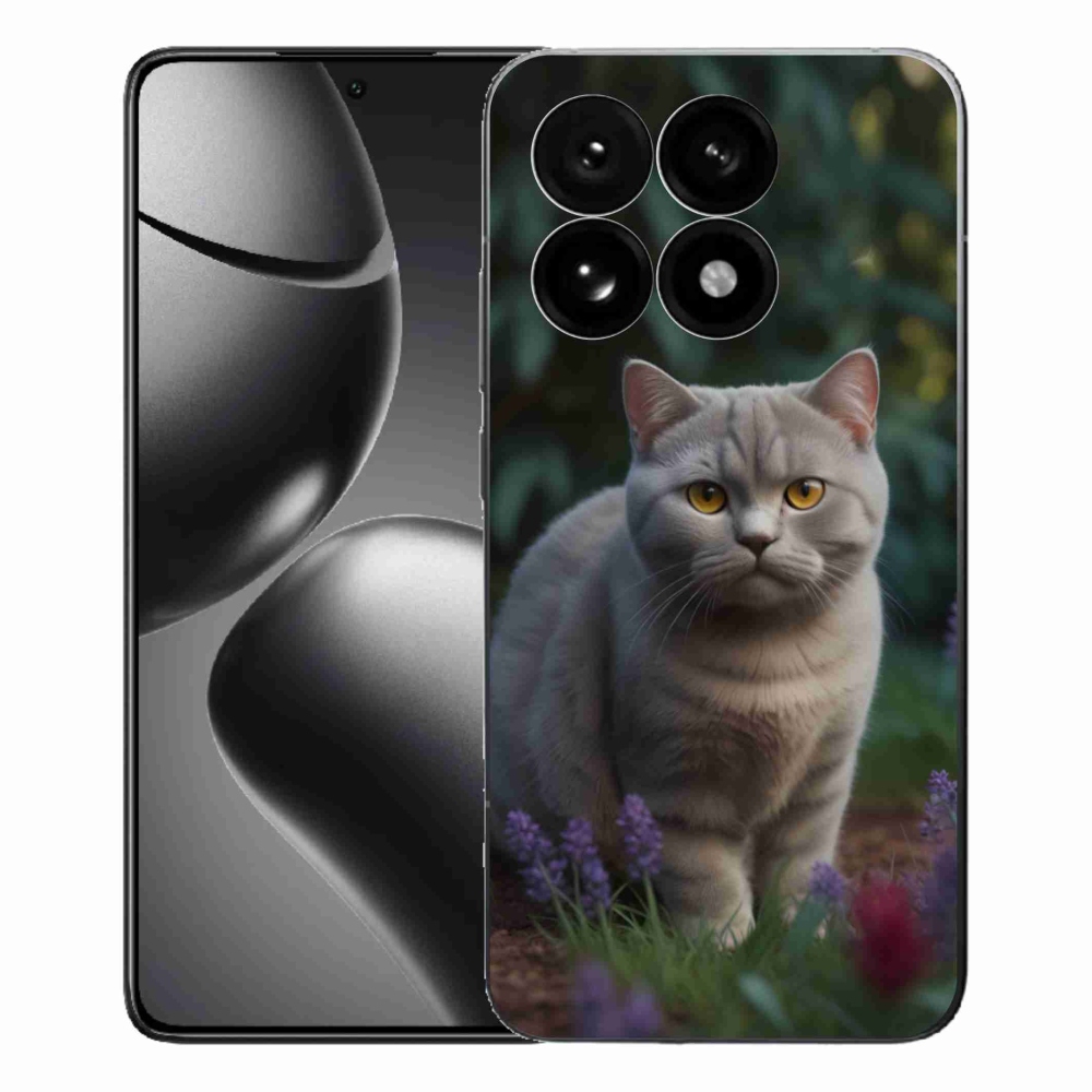 Gélový kryt mmCase na Xiaomi 15T - britská mačka