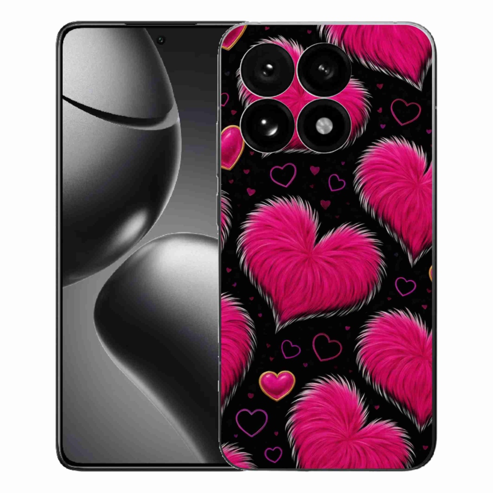 Gélový kryt mmCase na Xiaomi 15T - hebké srdce