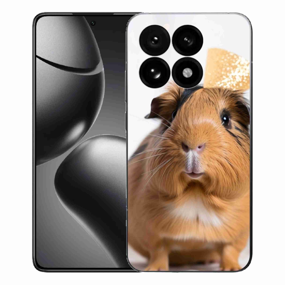 Gélový kryt mmCase na Xiaomi 15T - hnedé morča