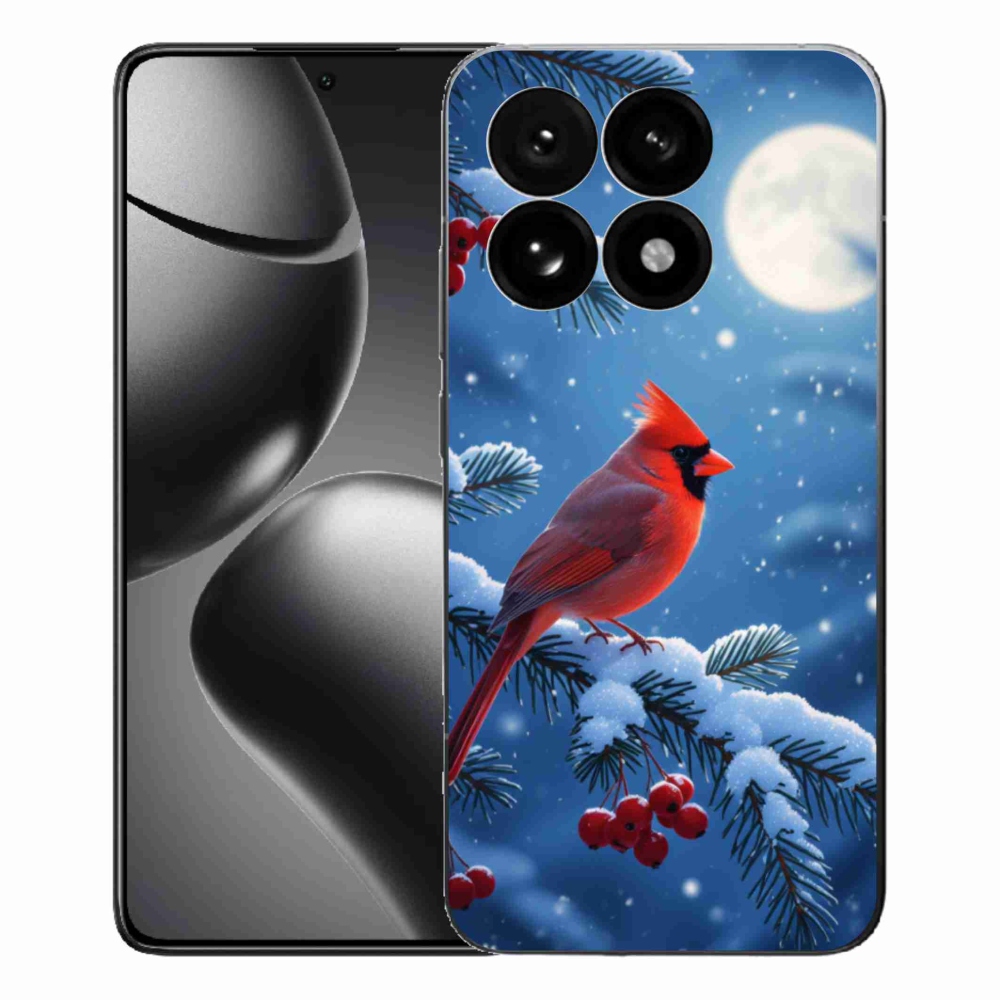 Gélový kryt mmCase na Xiaomi 15T - kardinál červený