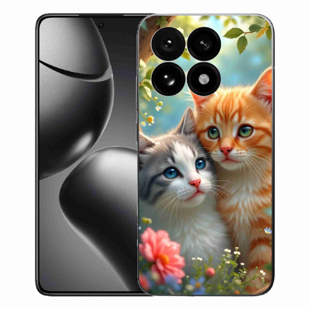 Gélový kryt mmCase na Xiaomi 15T - mačacia láska 2