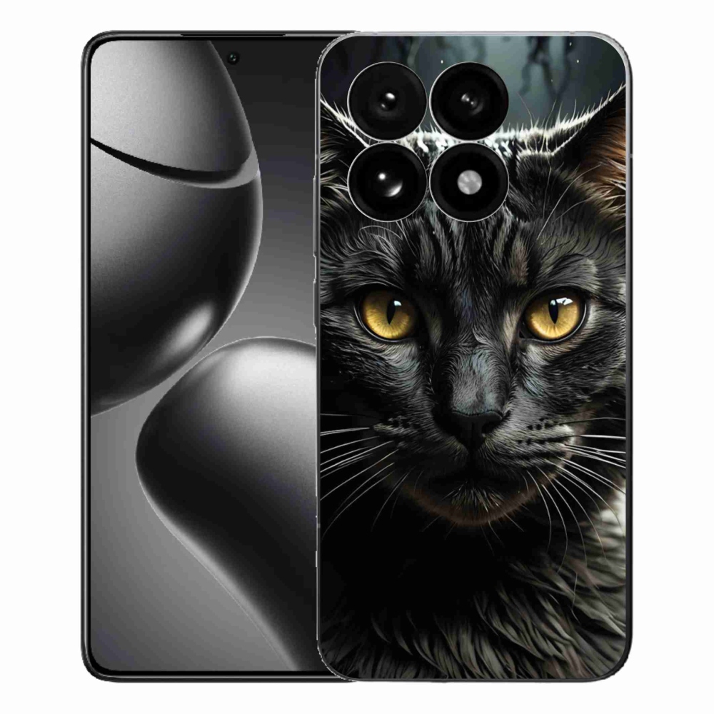 Gélový kryt mmCase na Xiaomi 15T - mačacie pohľad 3