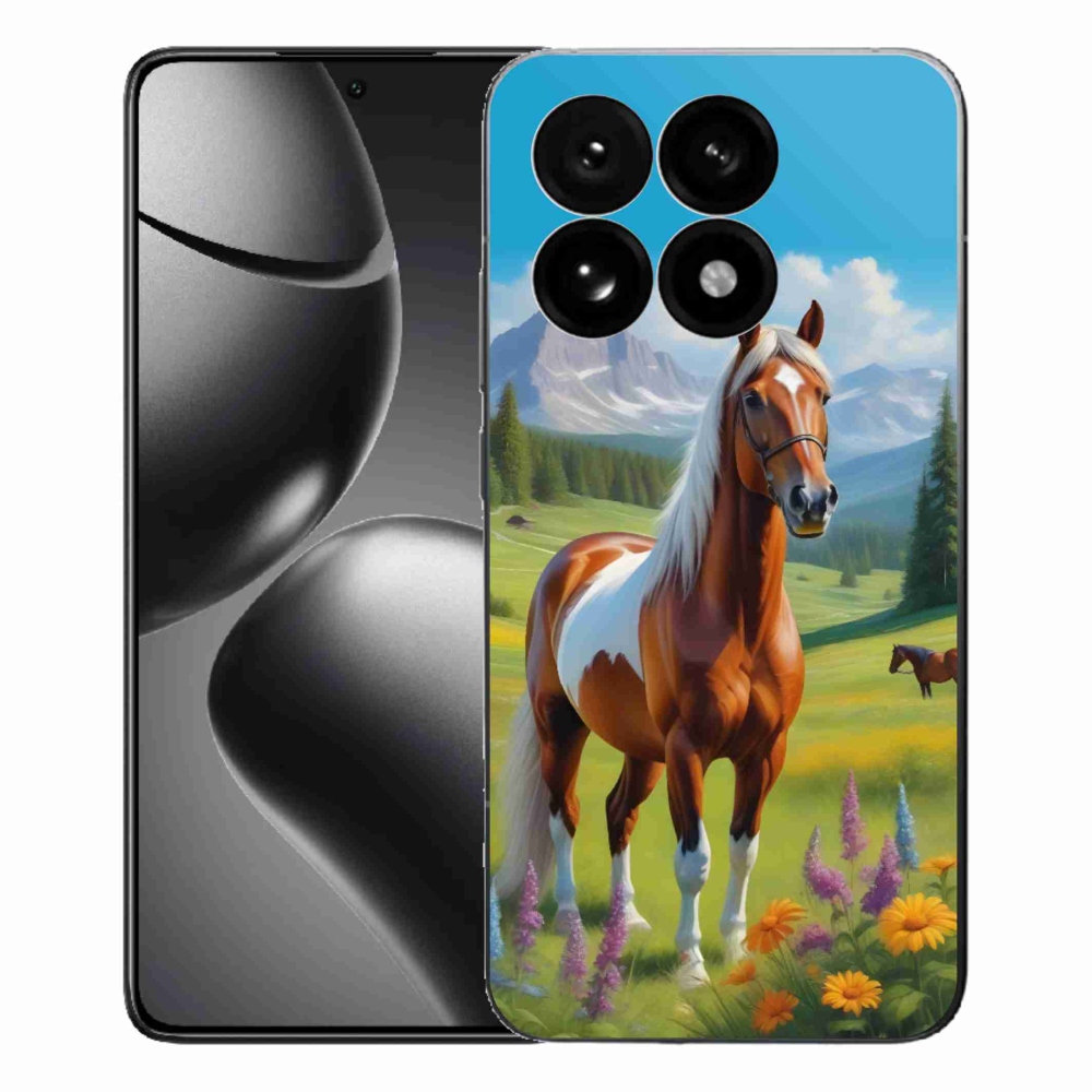 Gélový kryt mmCase na Xiaomi 15T - kôň na lúke