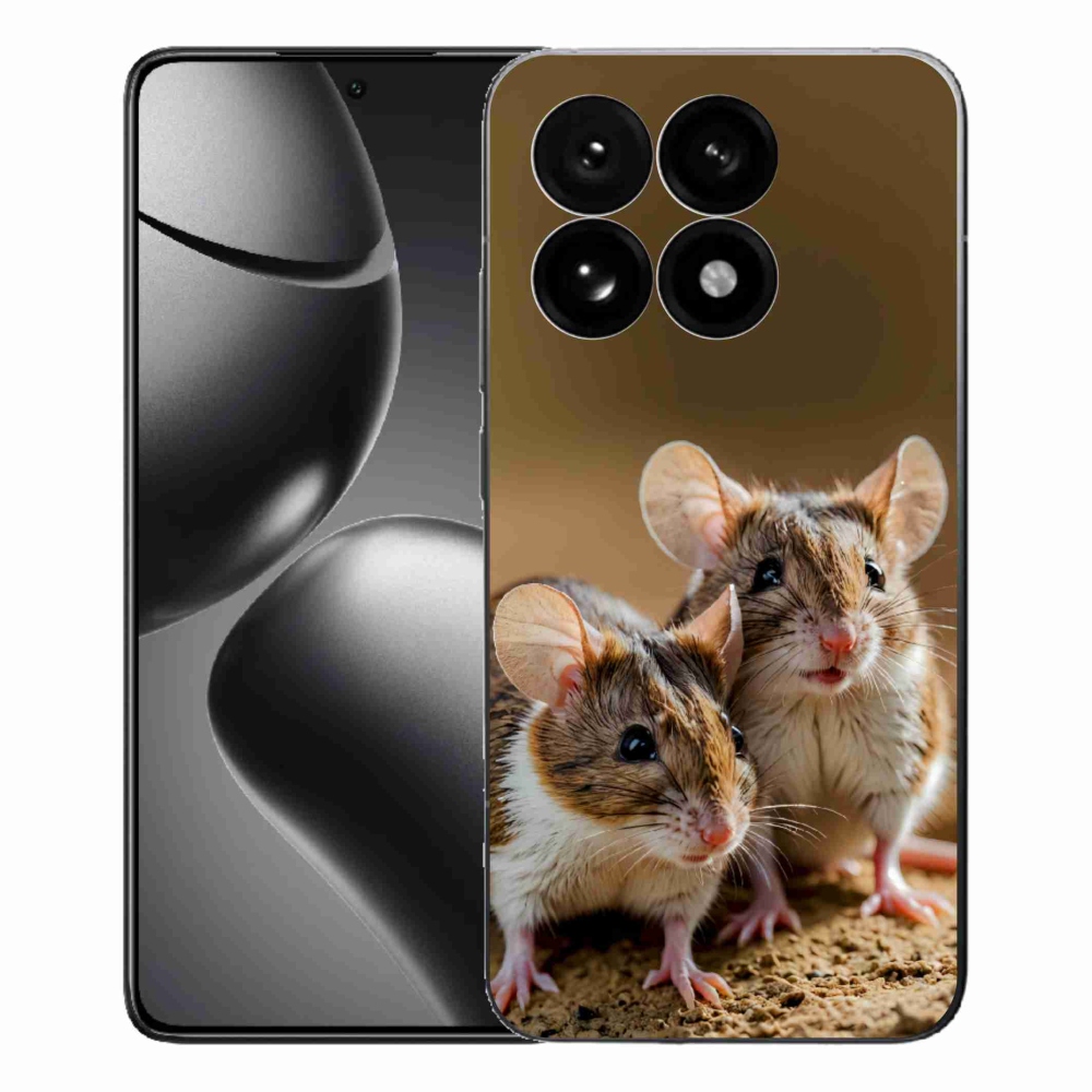 Gélový kryt mmCase na Xiaomi 15T - myší duo