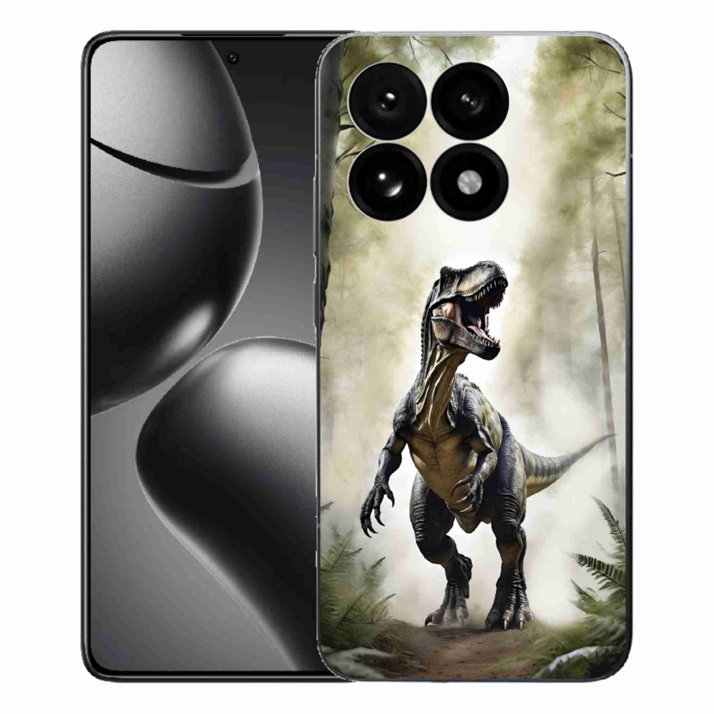 Gélový kryt mmCase na Xiaomi 15T - naštvaný T-Rex