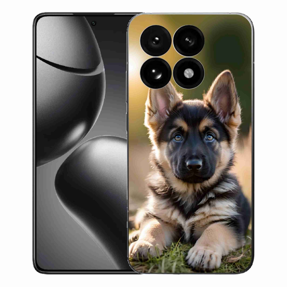 Gélový kryt mmCase na Xiaomi 15T - nemecký ovčiak v prírode