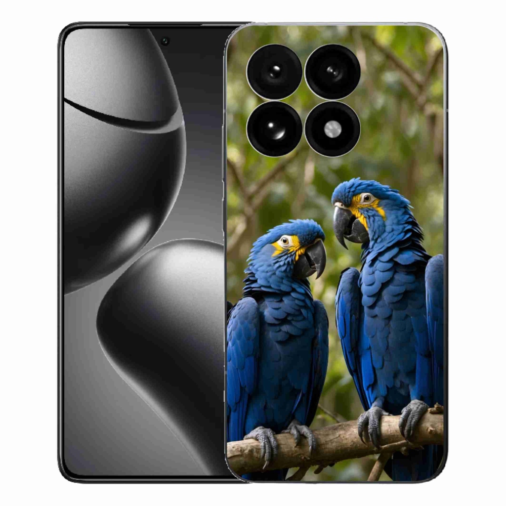 Gélový kryt mmCase na Xiaomi 15T - papagájové duo