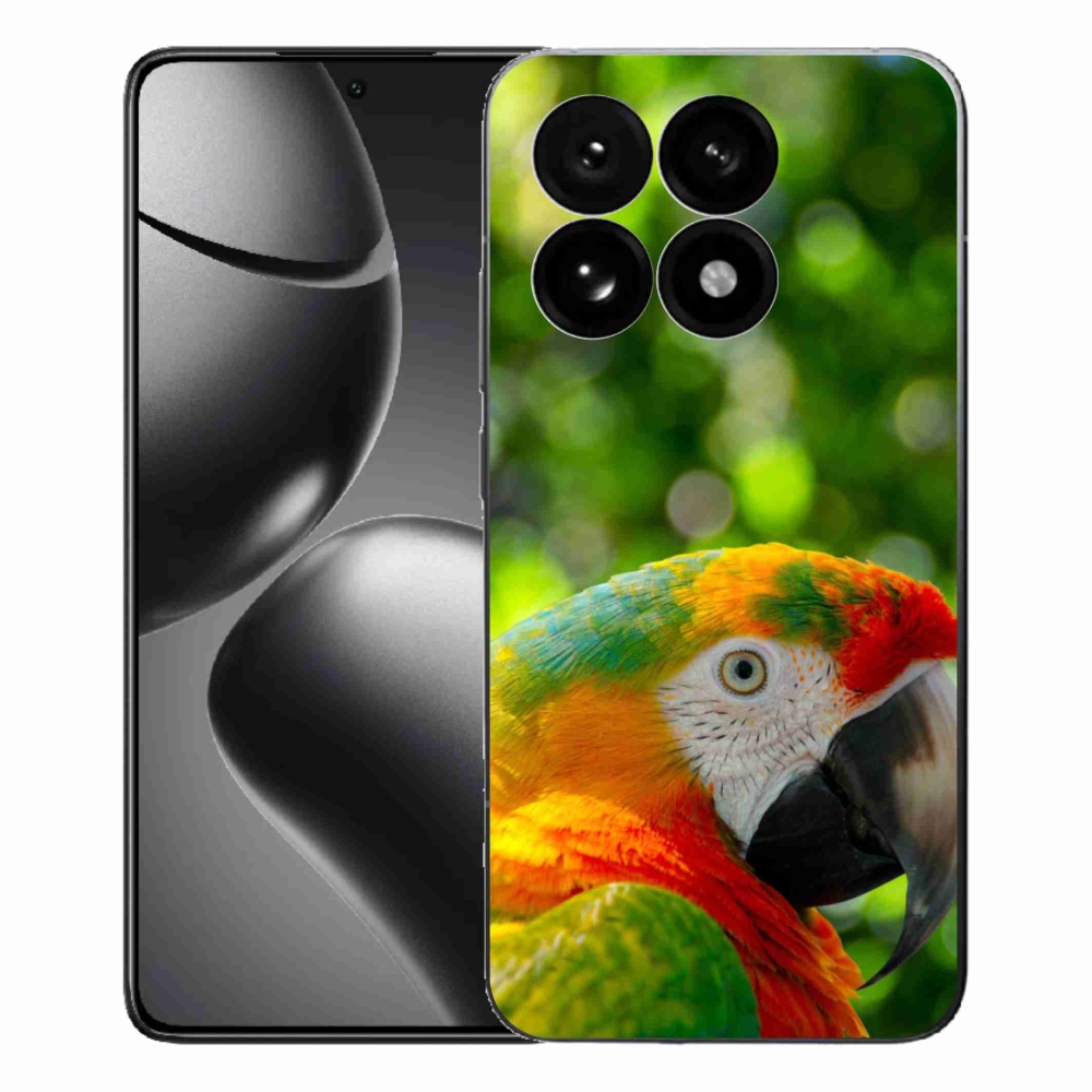 Gélový kryt mmCase na Xiaomi 15T - papagáj ara 3