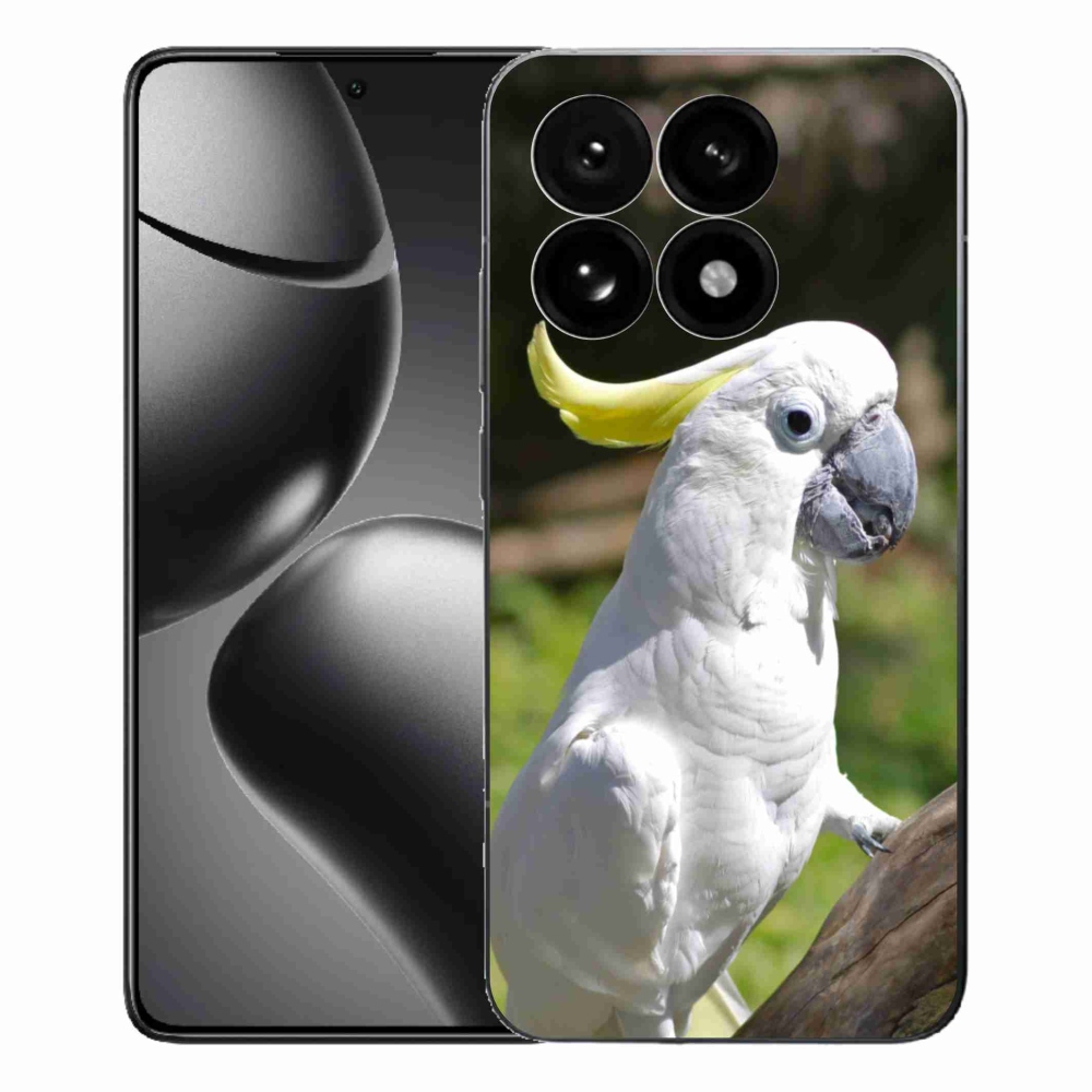 Gélový kryt mmCase na Xiaomi 15T - papagáj kakadu 2