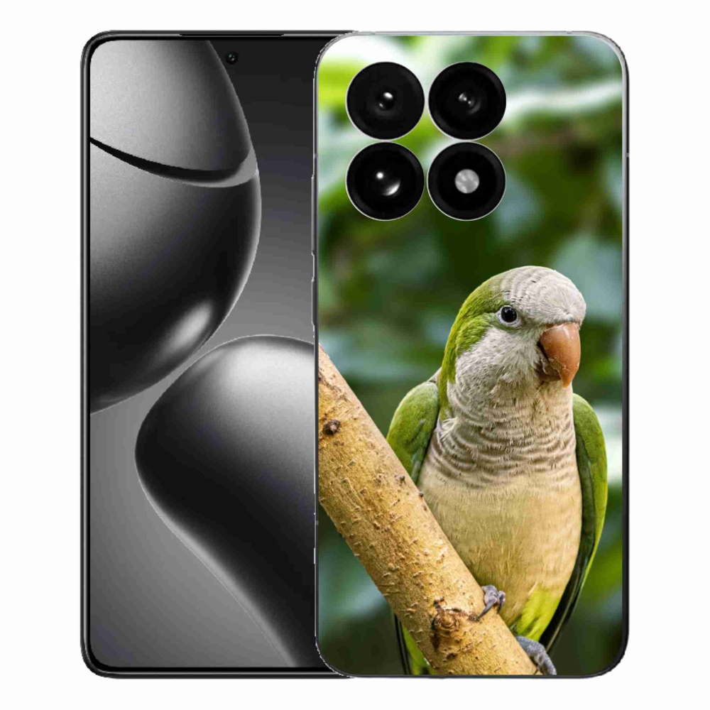 Gélový kryt mmCase na Xiaomi 15T - papagáj mníšok