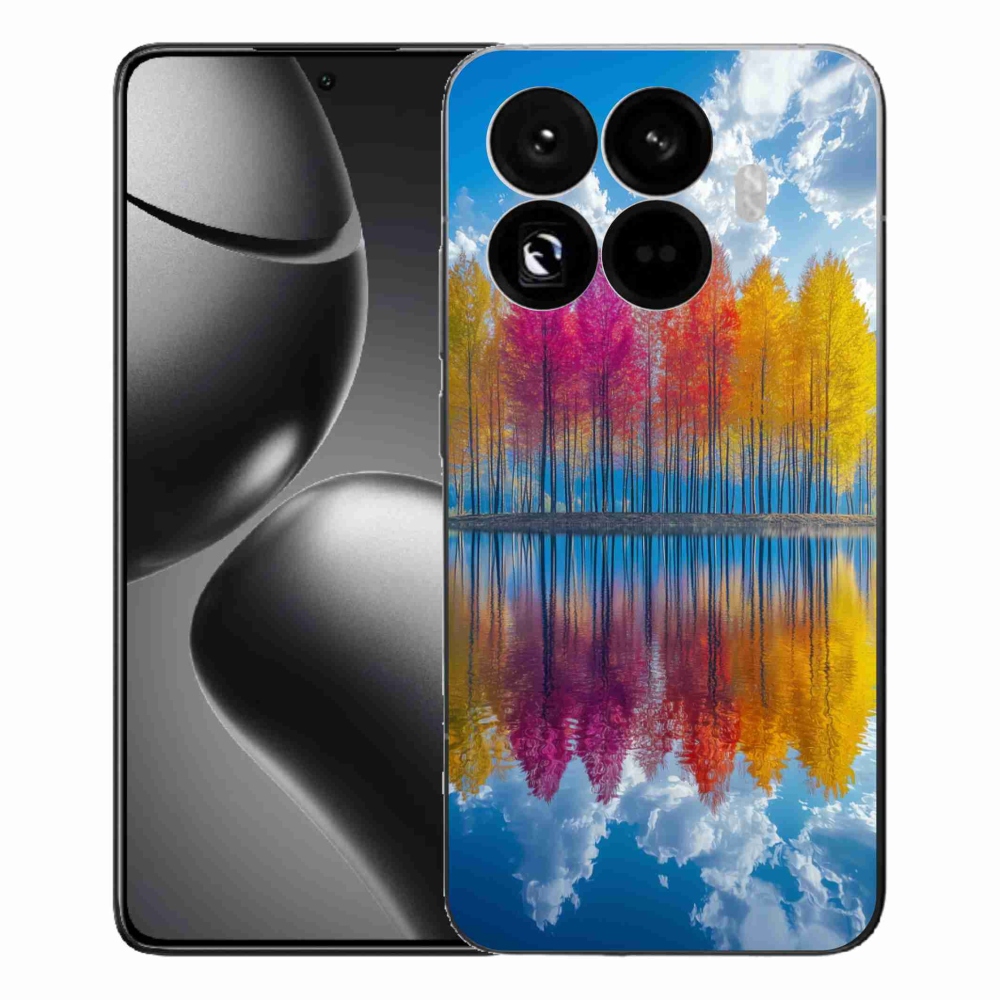 Gélový kryt mmCase na Xiaomi 15T Pro - farebné stromy