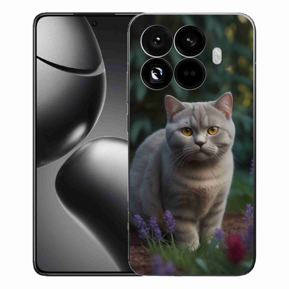 Gélový kryt mmCase na Xiaomi 15T Pro - britská mačka