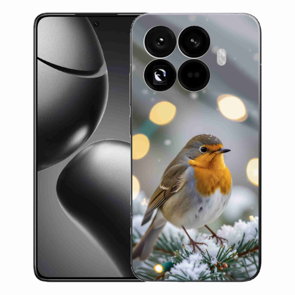 Gélový kryt mmCase na Xiaomi 15T Pro - červienka v zime