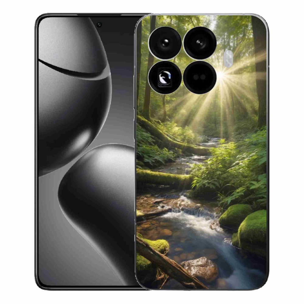 Gélový kryt mmCase na Xiaomi 15T Pro - hlbina lesa