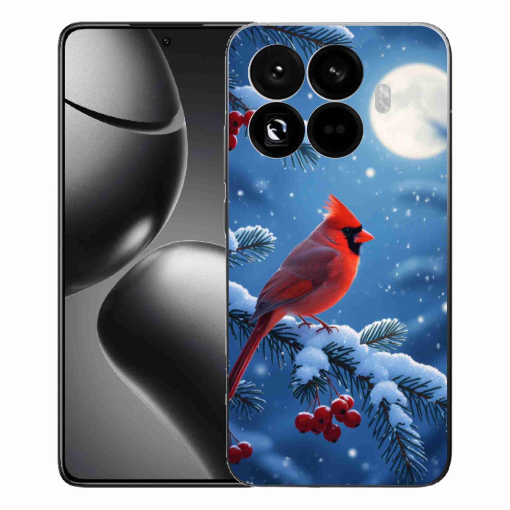 Gélový kryt mmCase na Xiaomi 15T Pro - kardinál červený