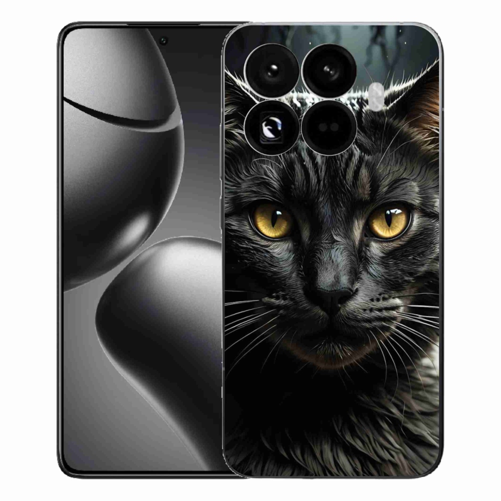 Gélový kryt mmCase na Xiaomi 15T Pro - mačacie pohľad 3